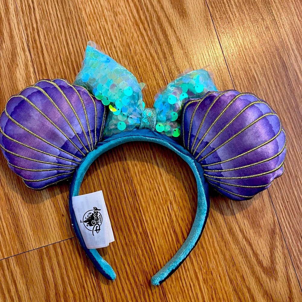 Little mermaid themes Minnie ears